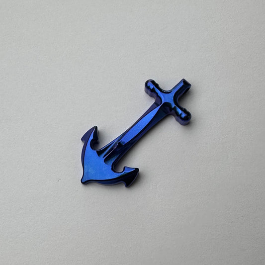 Piratech Blue Anchor - Titanium Clip