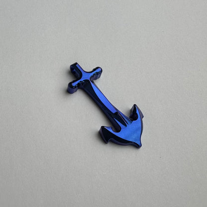 Piratech Blue Anchor - Titanium Clip