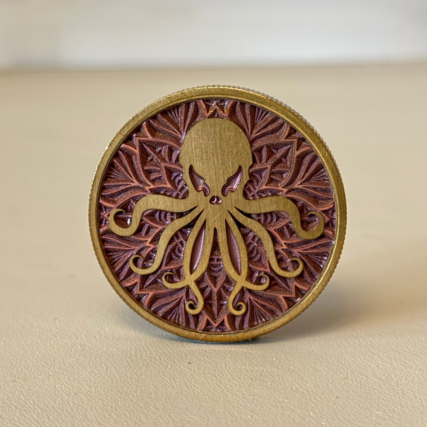 Piratech Laser Engraved Coin (Brass)